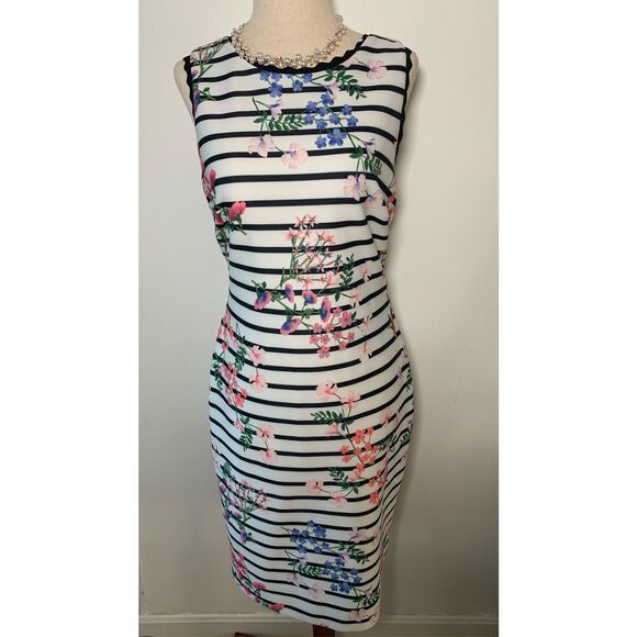 Tommy Hilfiger white floral dress size 8 - Picture 1 of 5